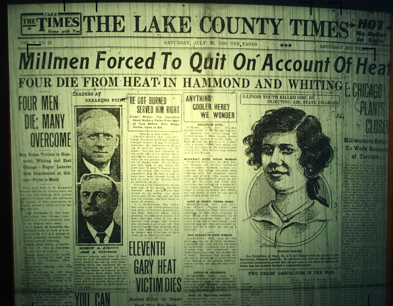 1916 heat wave